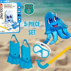 5- Piece Octopus Dive Set for Children